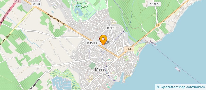 localisation de l'entreprise ASS SRBMEZE à MEZE