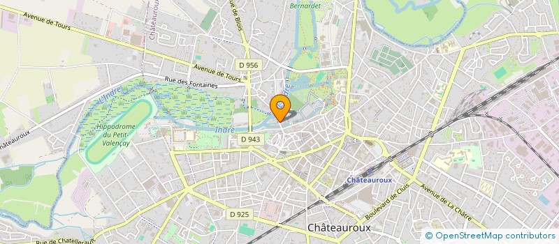localisation de l'entreprise ASS ST CHRISTOPHE CHATEAUROUX à CHATEAUROUX