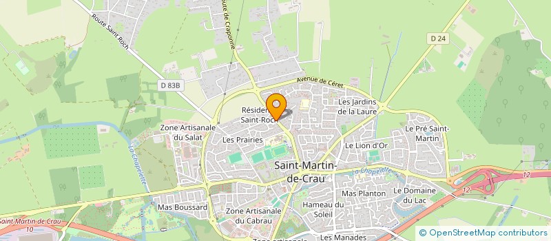 localisation de l'entreprise ASS ST MARTIN XIII à SAINT MARTIN DE CRAU