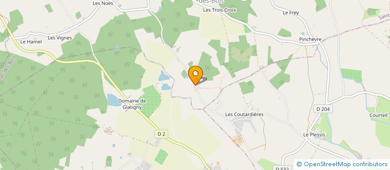localisation de l'entreprise ASS STATION EQUESTRE DU GUE DE LENTE à SAINT-NICOLAS-DES-BOIS