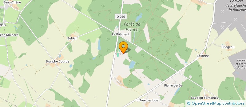 localisation de l'entreprise ASS  STE HIPPIQUE URBAINE DE PRINCE  CHAUMES-EN-RETZ