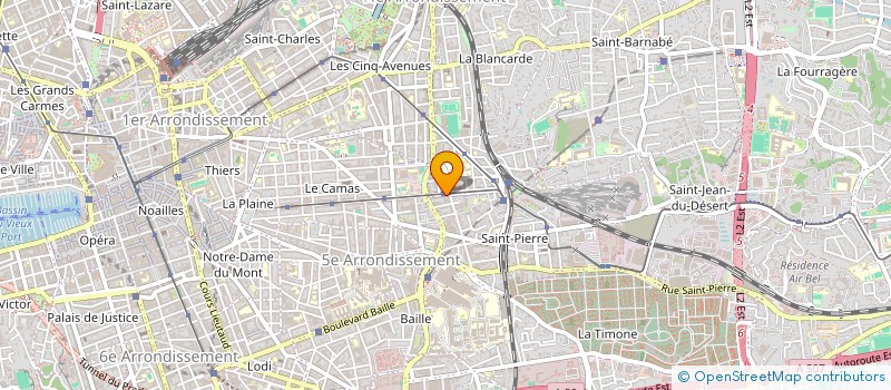 localisation de l'entreprise ASS STELLA PRODUCTION à MARSEILLE