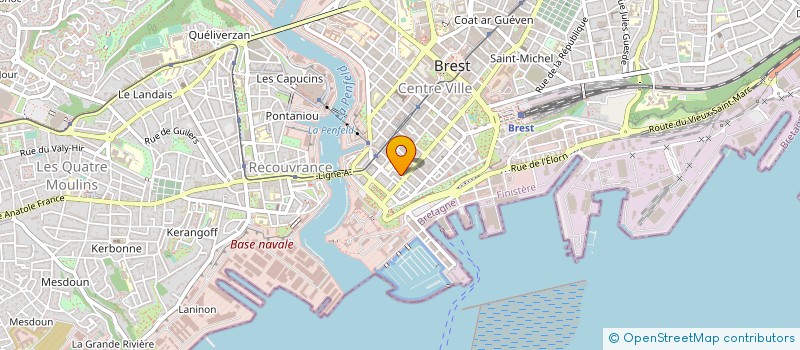 localisation de l'entreprise ASS STROLLAD GOUELED LEON à BREST
