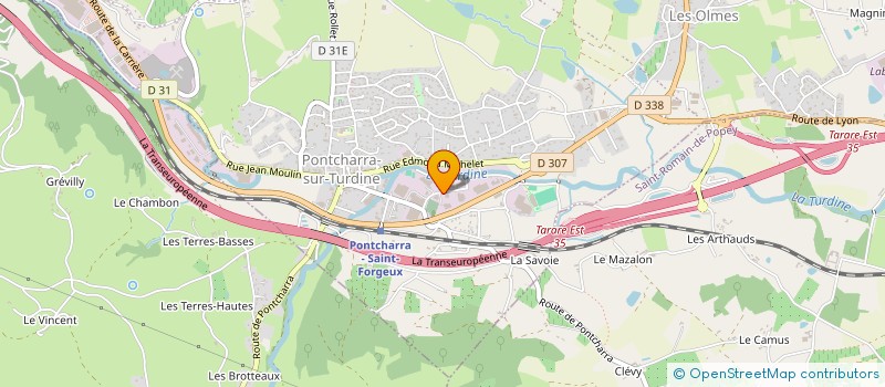 localisation de l'entreprise ASS STYLEFRANCE  VINDRY-SUR-TURDINE