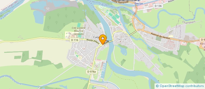 localisation de l'entreprise ASS SUD NIVERNAIS INSERTION LOGEMENT  DECIZE