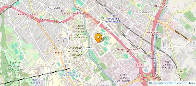 localisation de l'entreprise ASS SUPAERO JUNIOR CONSEIL  TOULOUSE