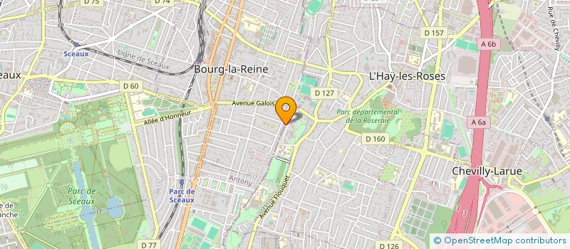 localisation de l'entreprise ASS  SUPPORT 'R RACING à BOURG LA REINE