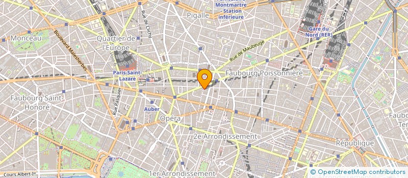 localisation de l'entreprise ASS SYND 40 LAFFITTE & 31 A 33 PROVENCE  PARIS