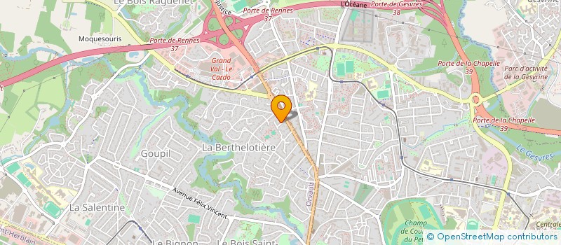 localisation de l'entreprise ASS SYND AUTOR PROPRIETAIRES ASCENSION à ORVAULT