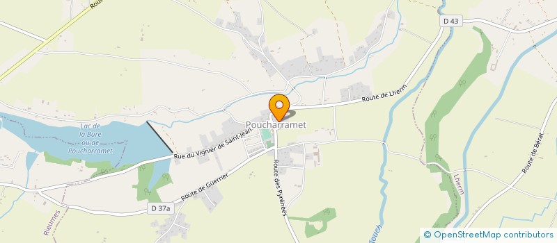 localisation de l'entreprise ASS SYND AUTORISEE DE POUCHARRAMET à POUCHARRAMET