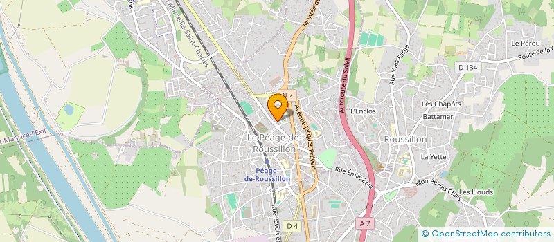 localisation de l'entreprise ASS SYND AUTORISEE DU PLATEAU DE LOUZE  SAINT MAURICE L'EXIL