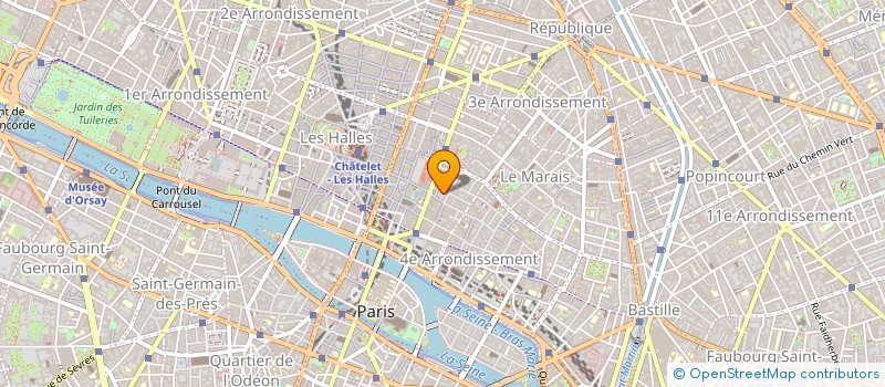 localisation de l'entreprise ASS SYND AUTORISEE IMPASSE DU BOEUF à PARIS