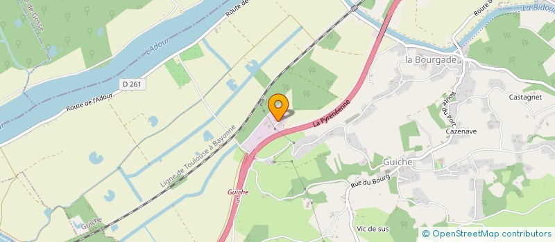 localisation de l'entreprise ASS SYND AUTORISEE IRRIGATION DE SAMES  SAMES