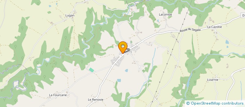 localisation de l'entreprise ASS SYND AUTORISEE IRRIGATION NAUCELLE à NAUCELLE