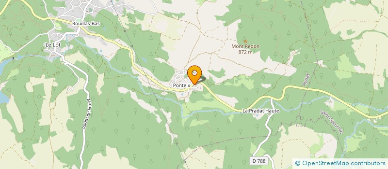 localisation de l'entreprise ASS SYND AUTORISEE LA GARANDIE  AYDAT