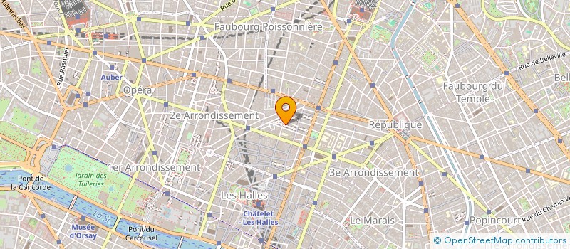 localisation de l'entreprise ASS SYND AUTORISEE PASSAGE DU CAIRE à PARIS
