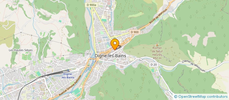 localisation de l'entreprise ASS SYND AUTORISEE PLAINE DE GAUBERT à DIGNE-LES-BAINS