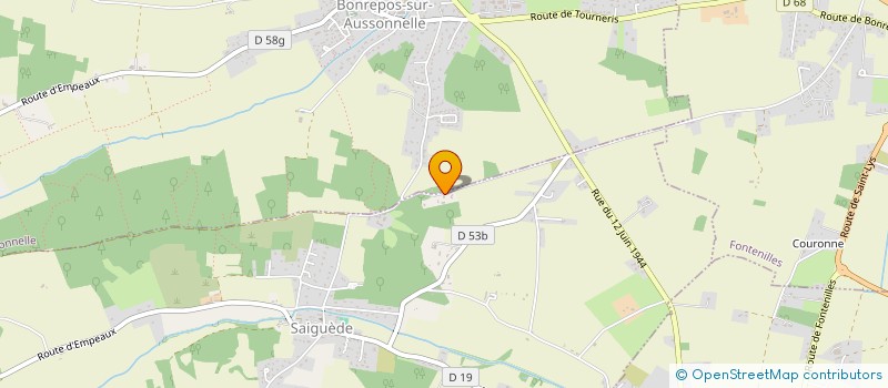 localisation de l'entreprise ASS SYND AUTORISEE VALLEE DE LA SAUDRUNE à CAMBERNARD