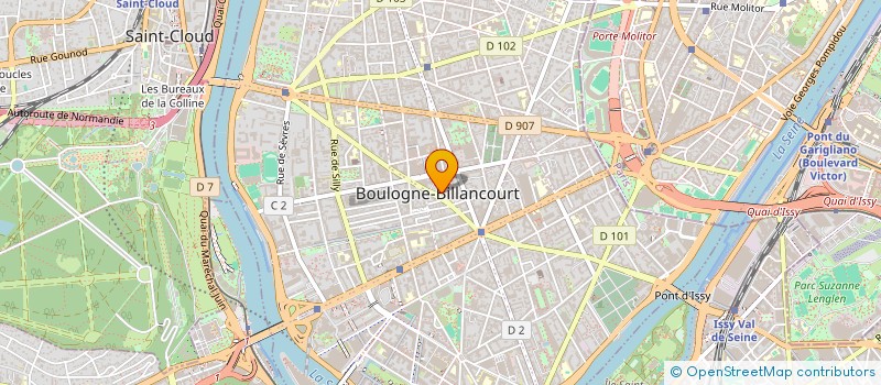 localisation de l'entreprise ASS SYND COPROPRIETAIRES AV MARGUERITE à BOULOGNE-BILLANCOURT