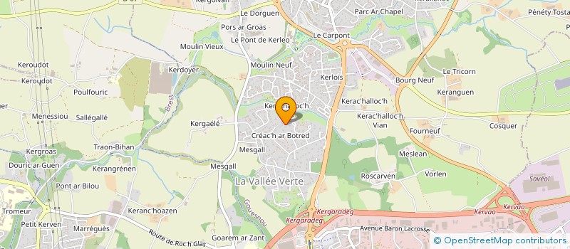localisation de l'entreprise ASS SYND DE CREACH à GOUESNOU