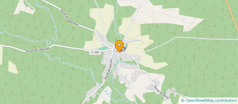 localisation de l'entreprise ASS SYND DEFENSE FORETS CONTRE INCENDIES à CAMPAGNE