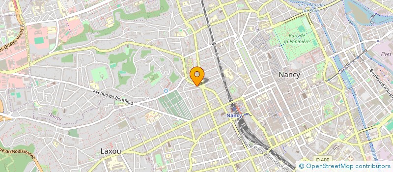 localisation de l'entreprise ASS SYND DEP DES SAGES FEMMES DE M ET M à NANCY