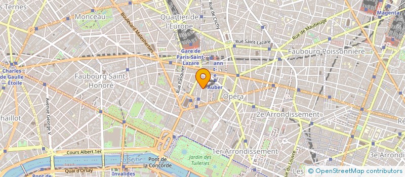 localisation de l'entreprise ASS.SYND. DES PROPRIETAIRES RIVERAINS DU  PARIS