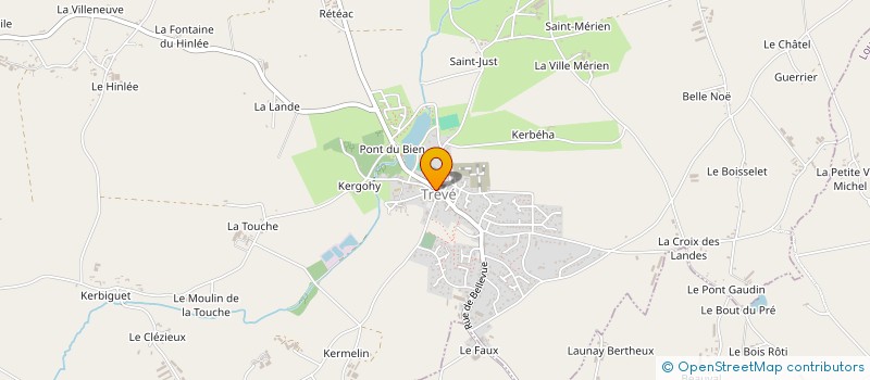 localisation de l'entreprise ASS SYND DRAINAGE DE LA VALLEE D'OUST à TREVE