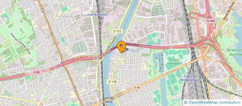 localisation de l'entreprise ASS SYND DU 114 AV D ALFORTVILLE à CHOISY-LE-ROI