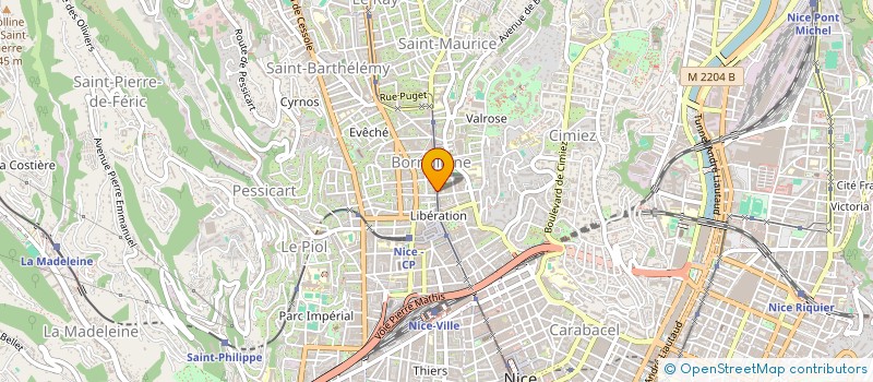localisation de l'entreprise ASS SYND FORCEE AVENUE TEIRUS à NICE