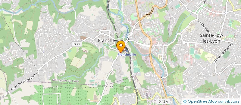 localisation de l'entreprise ASS SYND HAMEAU DES VIOLETTES à FRANCHEVILLE