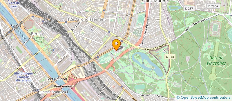 localisation de l'entreprise ASS SYND INSTI RETRAIT PREVO GRPE MORNAY à PARIS 12