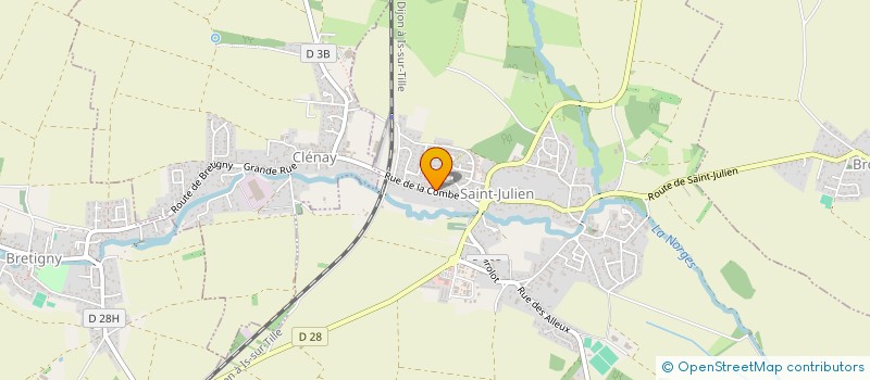 localisation de l'entreprise ASS  SYND LIB D IRRIGATION DE ST JULIEN  SAINT-JULIEN