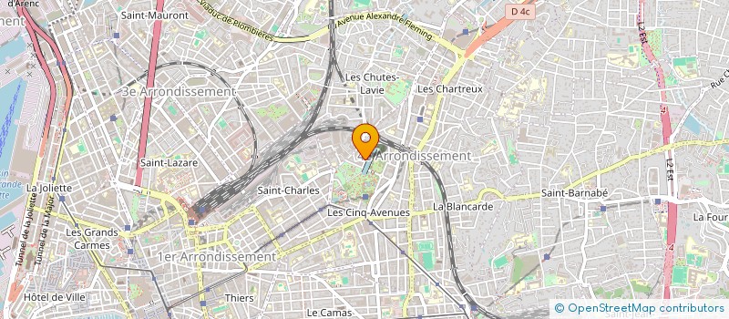 localisation de l'entreprise ASS SYND LIBRE BOISEMENT FRICHES AGRI 13 à MARSEILLE