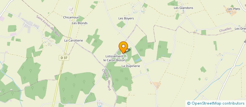 localisation de l'entreprise ASS SYND LIBRE DU CARON BISTON à TRIGUERES