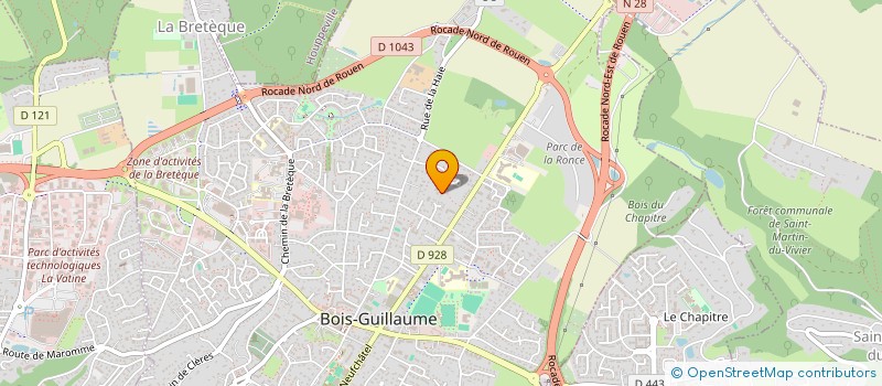 localisation de l'entreprise ASS SYND LIBRE DU HAMEAU BOIS GUILLAUME à BOIS GUILLAUME