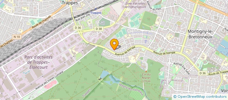 localisation de l'entreprise ASS SYND LIBRE DU VILLAGE DU MANET à MONTIGNY-LE-BRETONNEUX