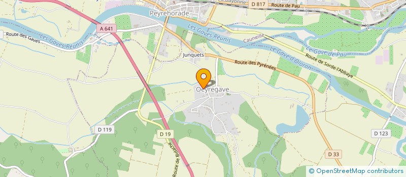 localisation de l'entreprise ASS SYND LIBRE ILE CAUNEILLE à CAUNEILLE