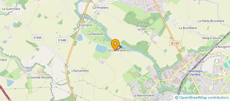 localisation de l'entreprise ASS SYND LIBRE IRRIG LA PETITE FONTAINE à MONTAIGU-VENDEE