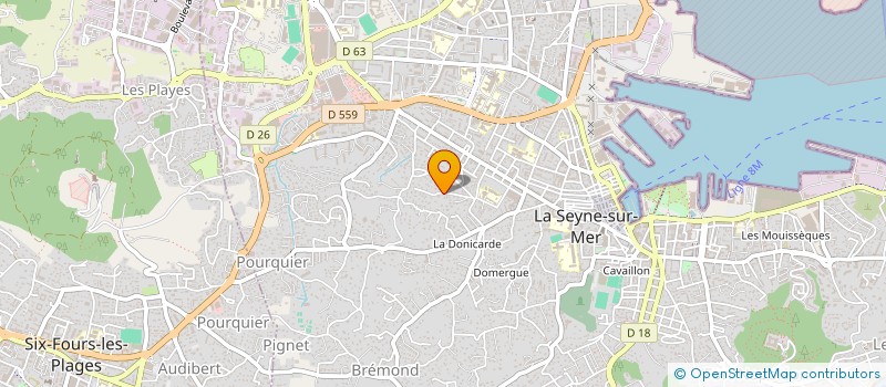 localisation de l'entreprise ASS SYND LIBRE LOT JARDINS LA GATONNE à LA SEYNE-SUR-MER