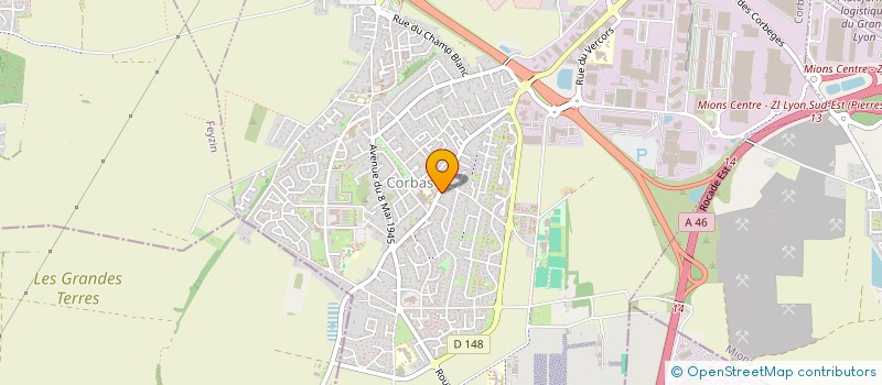 localisation de l'entreprise ASS SYND LIBRE LOT MURIERS à CORBAS