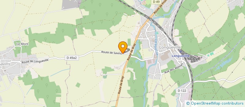 localisation de l'entreprise ASS SYND LIBRE LOTISSEMENT MARAIS B  LONGUEVILLE