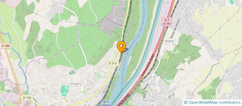 localisation de l'entreprise ASS SYND LIBRE MAISONS DE LA CLAIRIERE à GRIGNY