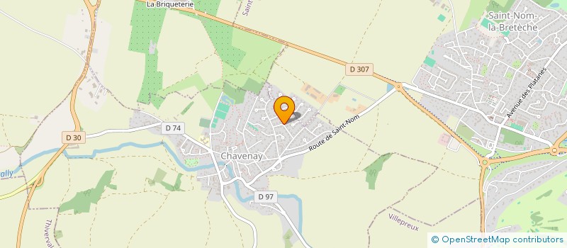 localisation de l'entreprise ASS SYND LIBRE VALLON CHAVENAY à CHAVENAY