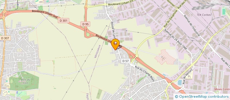 localisation de l'entreprise ASS SYND LOT LES VERCHERES à CORBAS