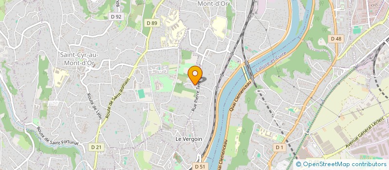 localisation de l'entreprise ASS SYND LOTIS LA JONQUIERE  SAINT-CYR-AU-MONT-D'OR