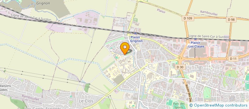 localisation de l'entreprise ASS SYND NATIONAL AUXILIAIRES  VIE à PLAISIR