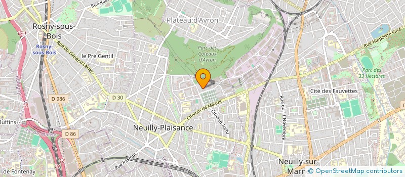 localisation de l'entreprise ASS SYND PROP DE NLPCE à NEUILLY PLAISANCE