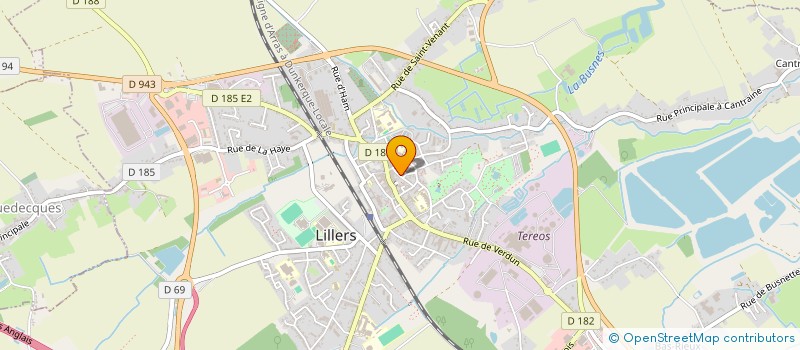 localisation de l'entreprise ASS SYND PROPRI DU NORD DE LA FRANCE à LILLERS