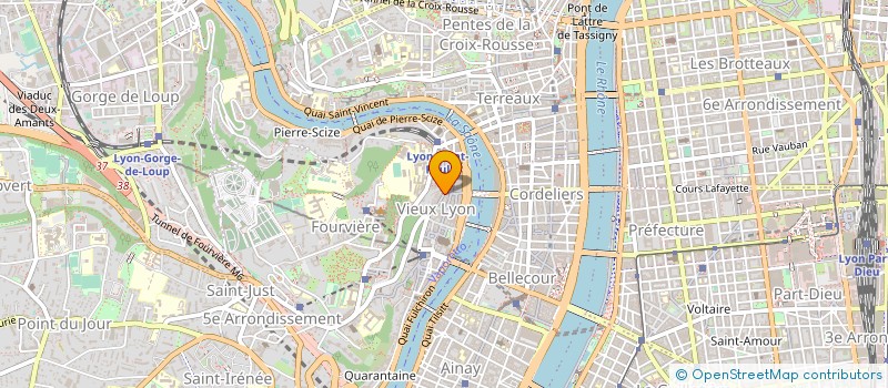 localisation de l'entreprise ASS SYND PROPRIET SAUVEGARDE RESTA BOUEF à LYON